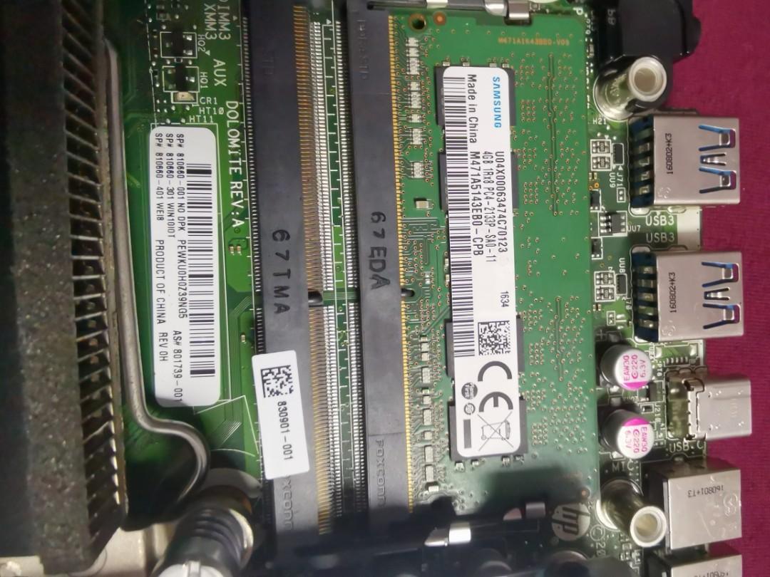 ($220 without nvme) SFF HP Elitedesk MP9 G2 Retail System ...