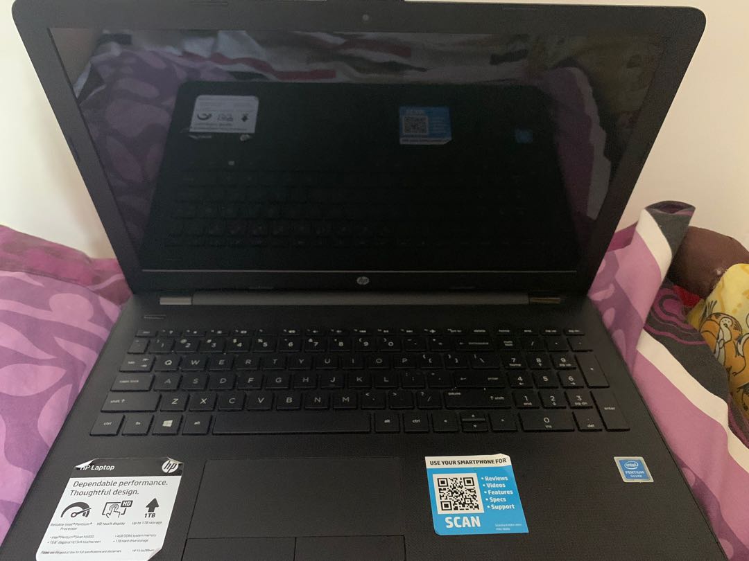 HP 15bs289wm Laptop Touch, Intel Pentium Silver N5000 CPU,, 49 OFF