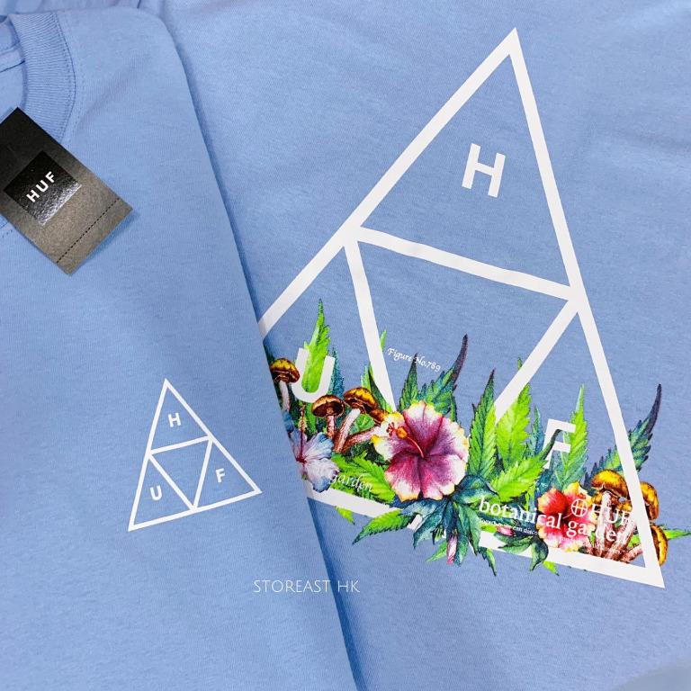 HUF Botanical Garden Tee Light Blue