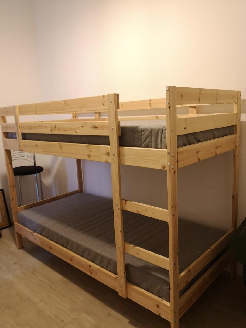 Ikea bunk bed mydal, Furniture & Home Living, Furniture, Bed Frames