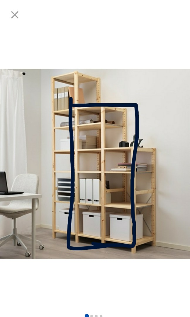 ikea ivar shelves new