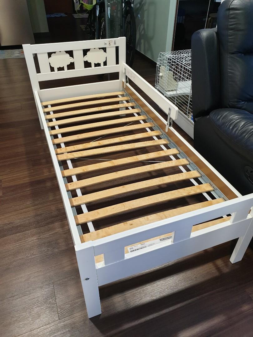Ikea Kids Single Bed Free Mattresses Used Furniture Home Living Furniture Bed Frames Mattresses On Carousell