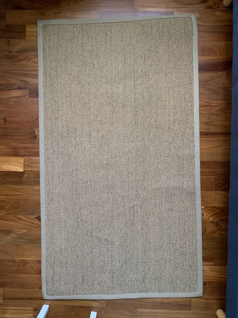 Ikea Rattan Rug, Furniture & Home Living, Kitchenware & Tableware