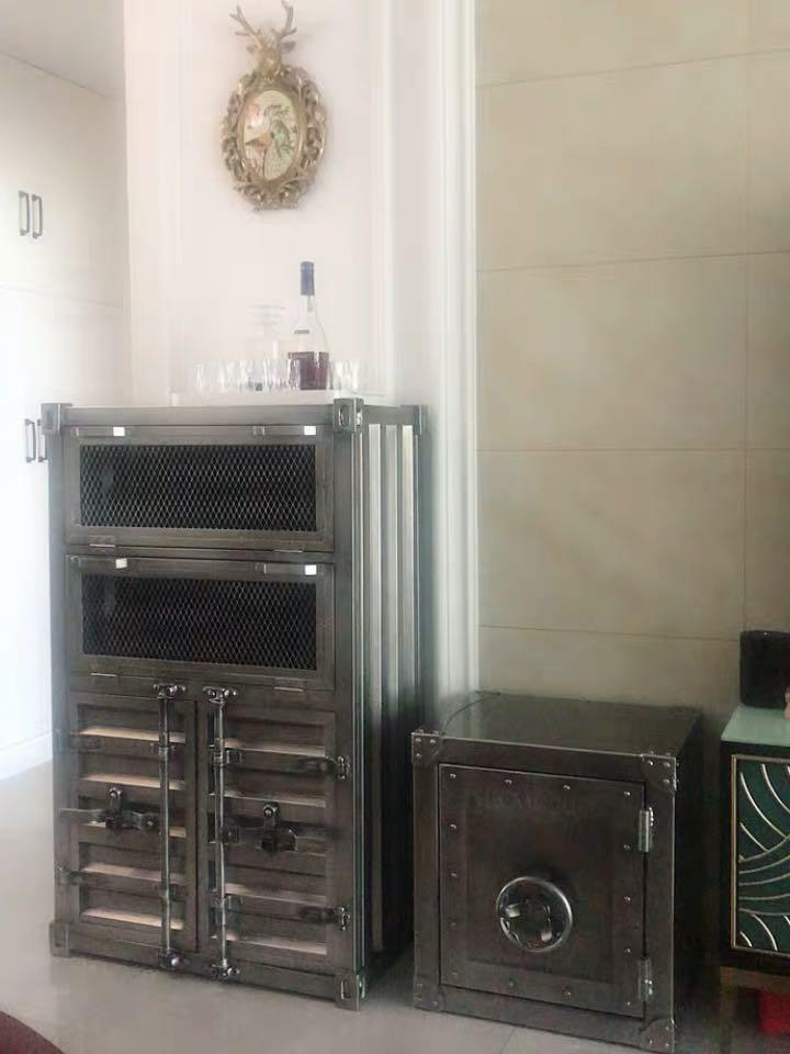 Photo inspiration: Visual Reference: Industrial Style Storage Cabinet