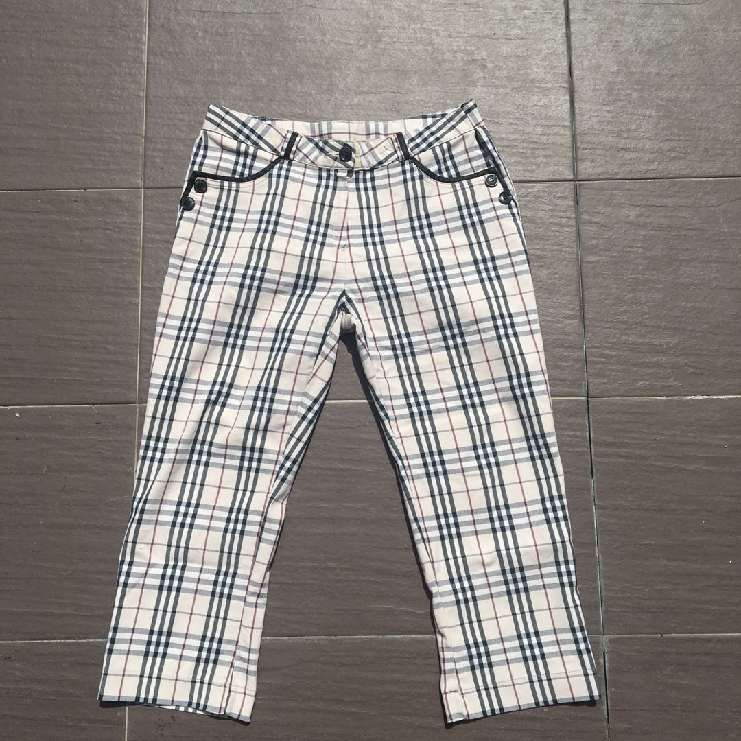 burberry inspired trousers