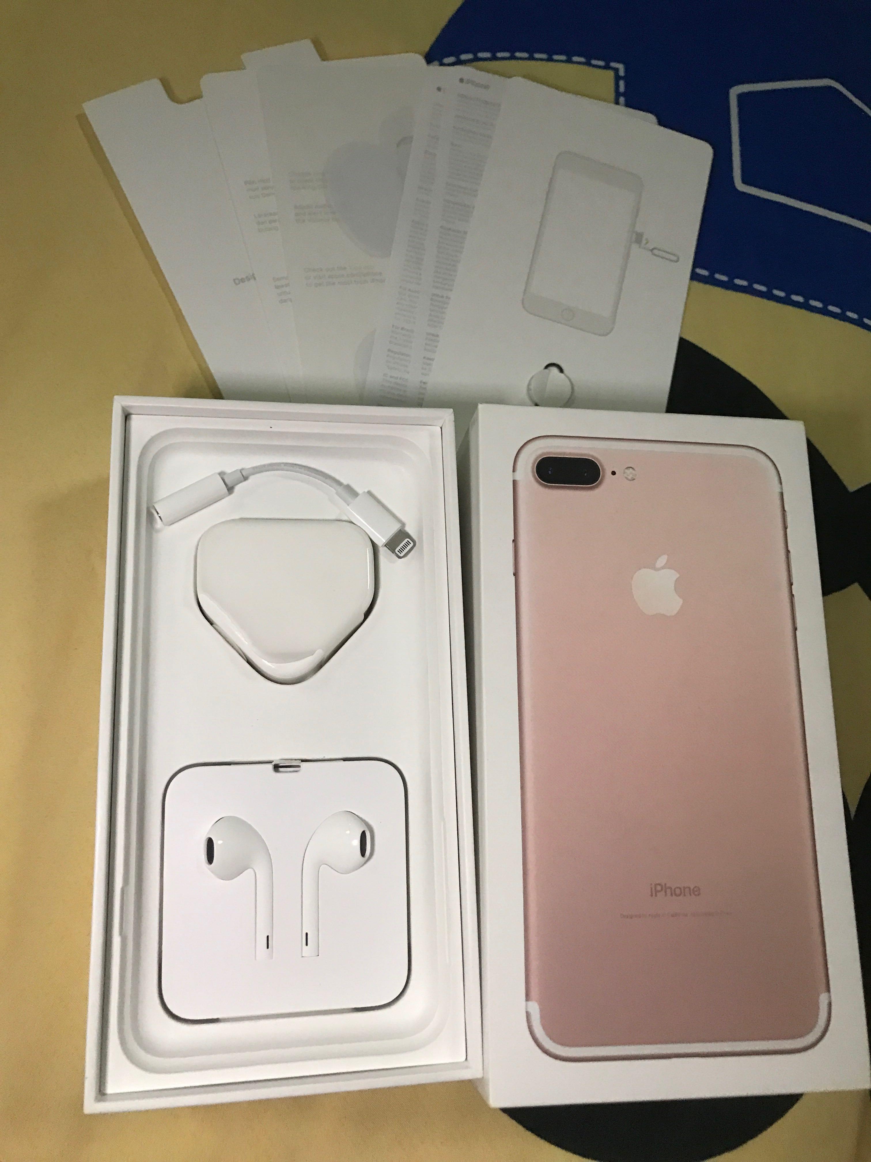 Iphone 7 Rose Gold 128gb Malaysia Set Mobile Phones Gadgets Mobile Phones Iphone Iphone 7 Series On Carousell