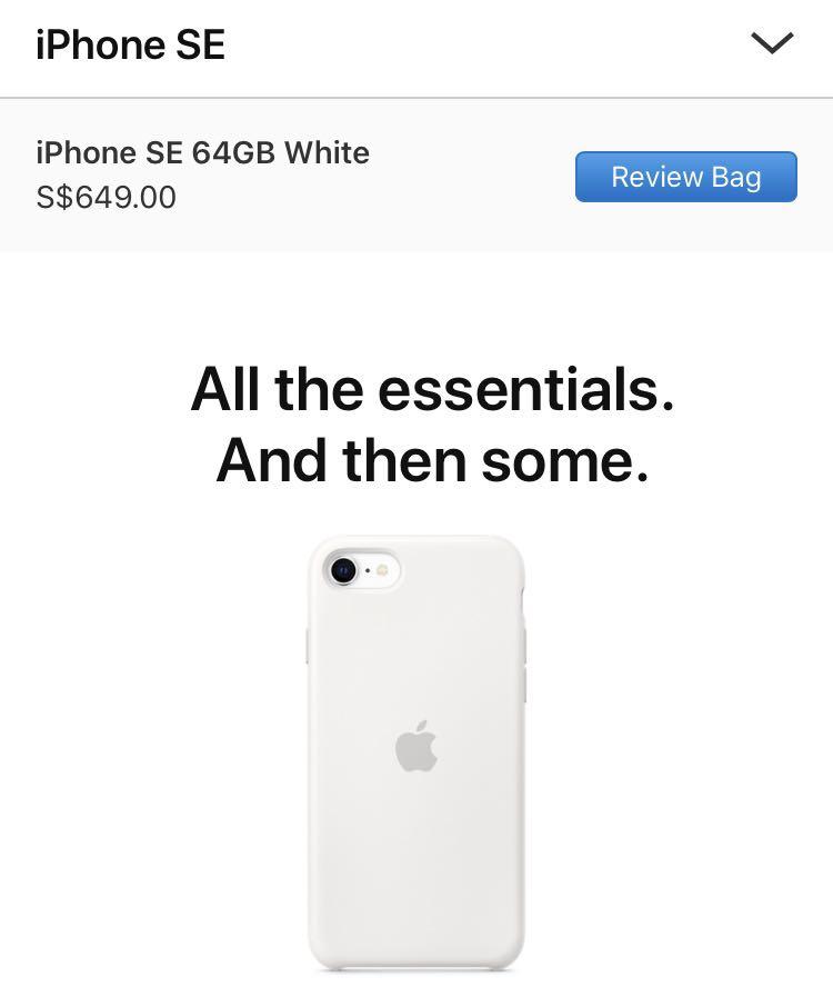 Iphone Se 64gb White Mobile Phones Tablets Iphone Others On Carousell