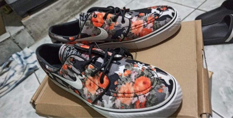 mandarin floral janoski