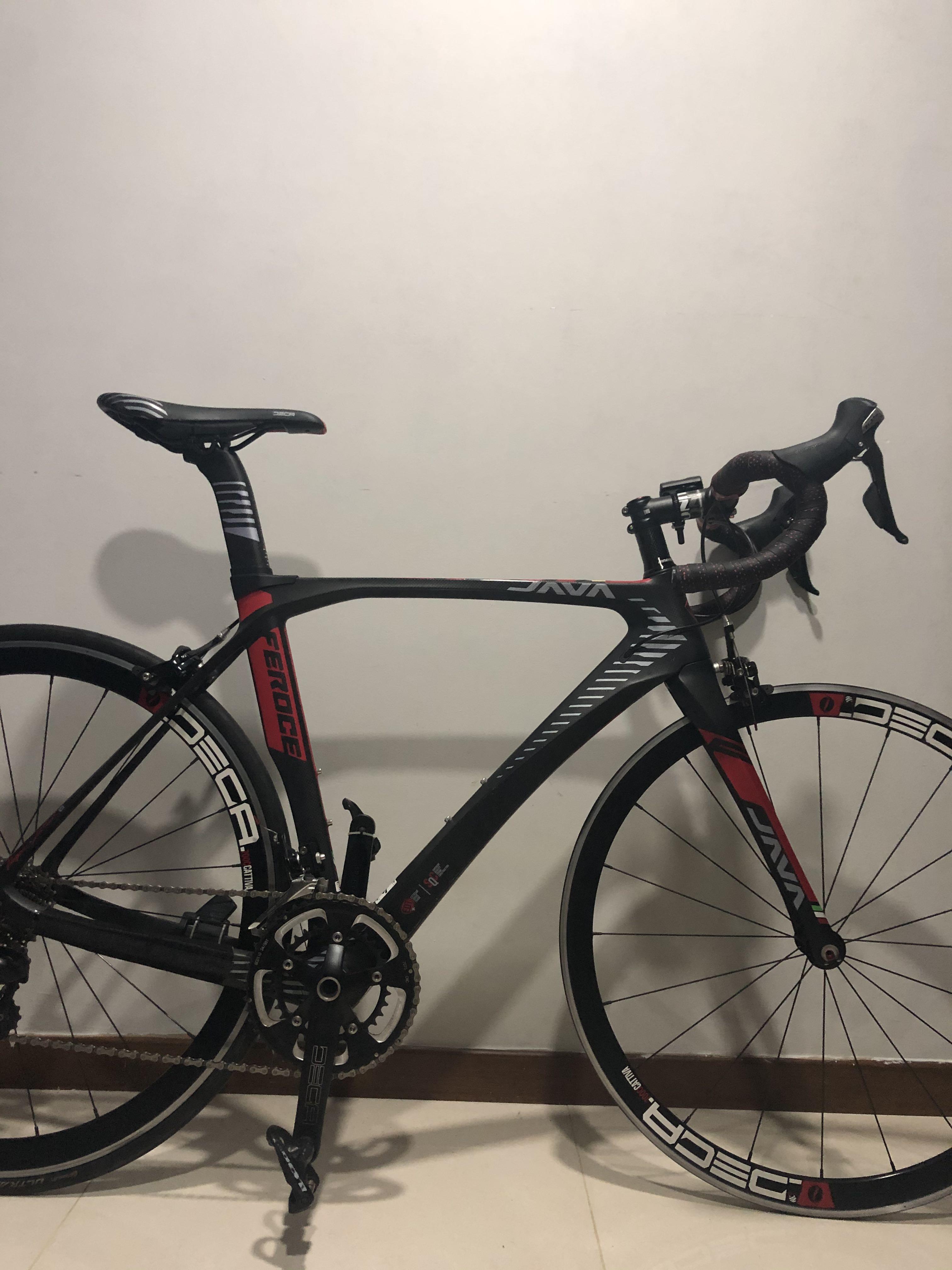 java carbon road bike