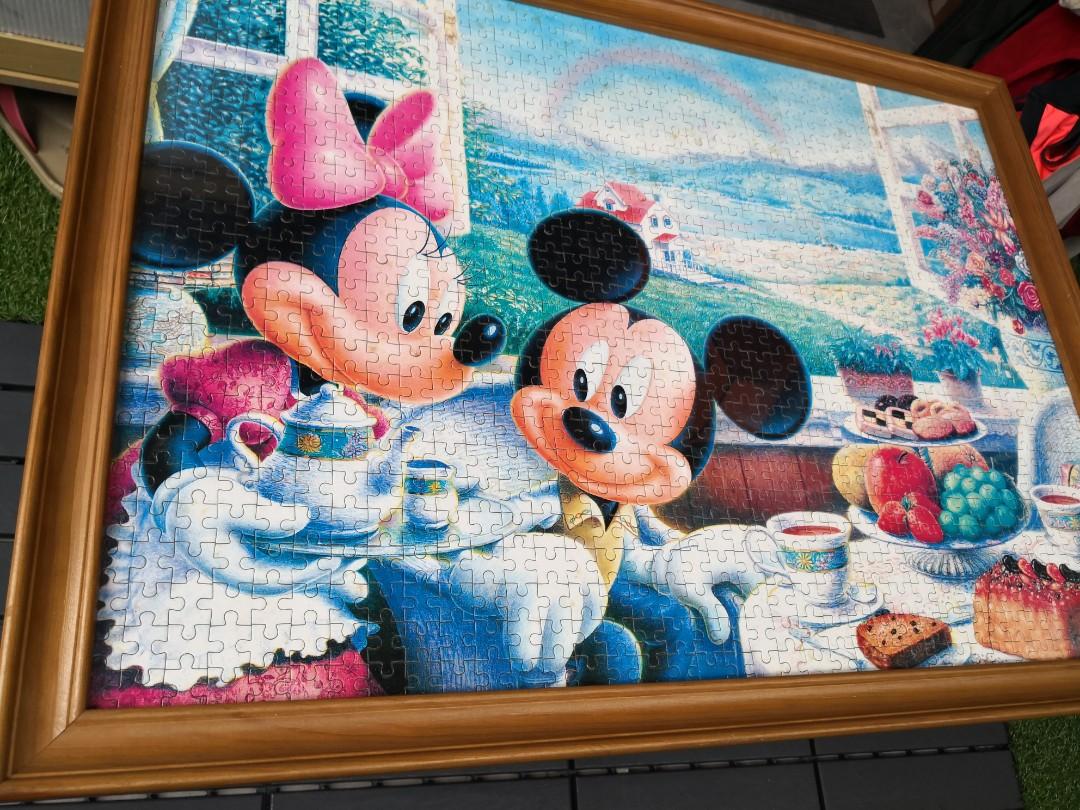 Jigsaw Puzzle and ikea photo frame, Hobbies & Toys, Stationery & Craft