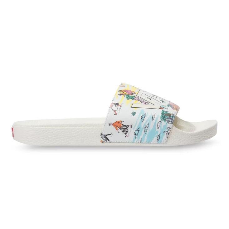 Vans mermaid slides best sale