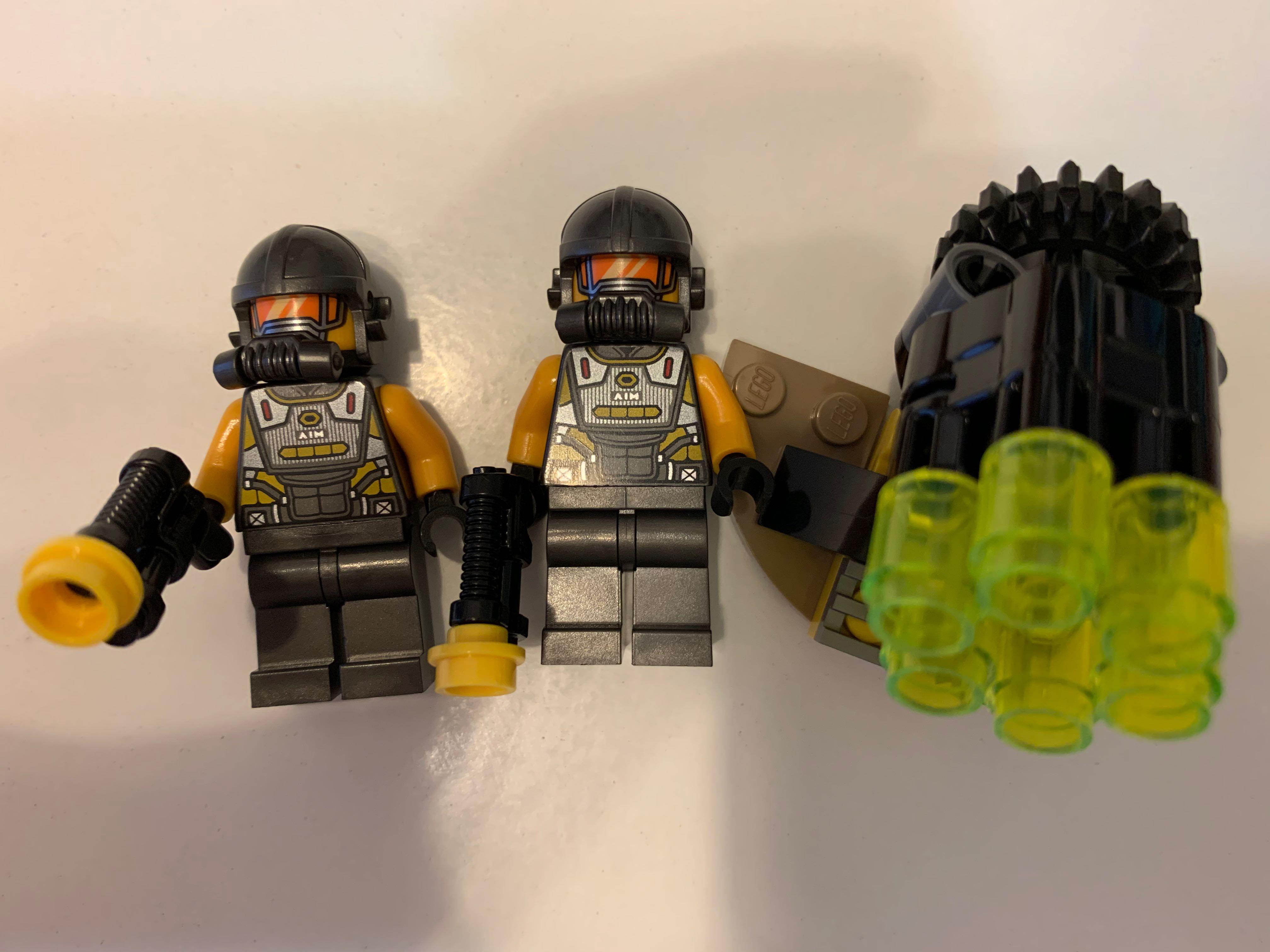 Lego A I M Agent 2 Cylinder Shooter Toys Games Bricks Figurines On Carousell