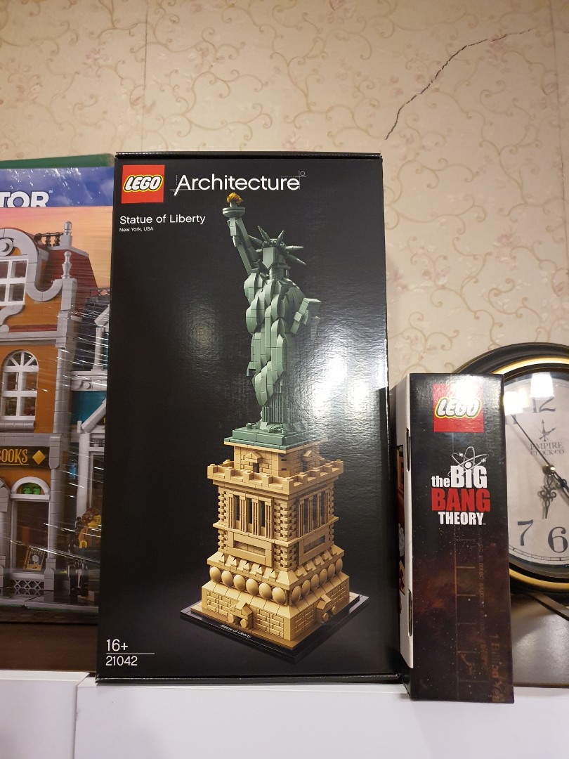 lego architecture statue
