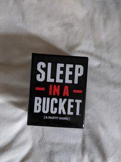 LIKE NEW Sleep in a Bucket Card Game used only once