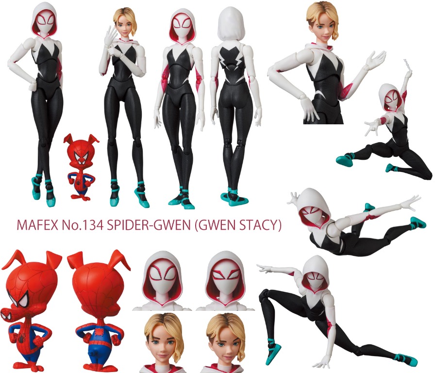 送料無料◇MAFEX マフェックス No.134 SPIDER-GWEN スパイダーグウェン