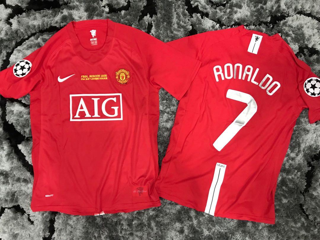 Manchester united discount ucl jersey