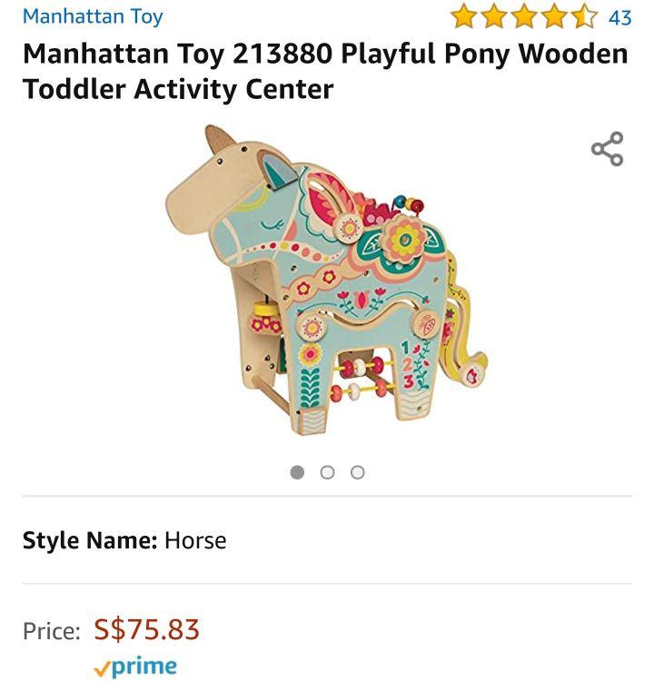manhattan toy playful pony