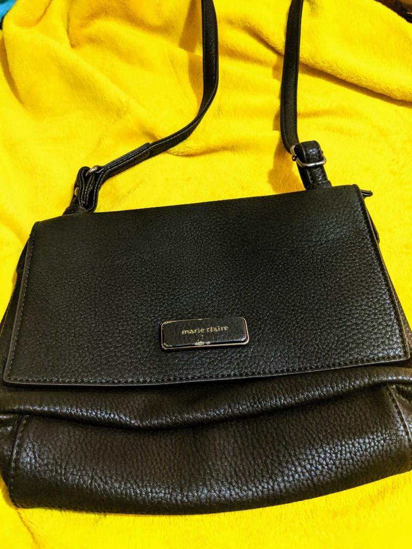Marie Claire Leather Sling Bag