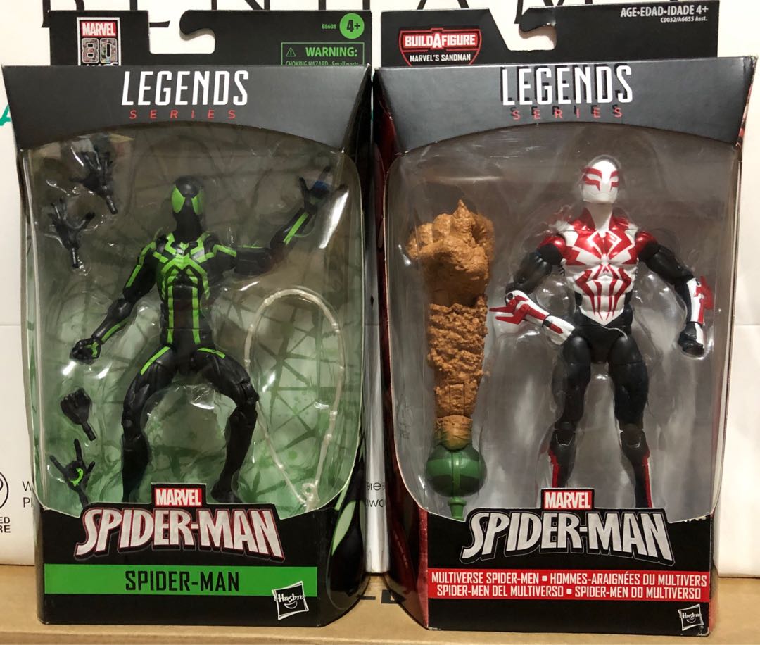 Hasbro Marvel Legends Spider-Man 2099 – Action Figure Con Accessori – Include Pezzi Per Costruire Hobgoblin