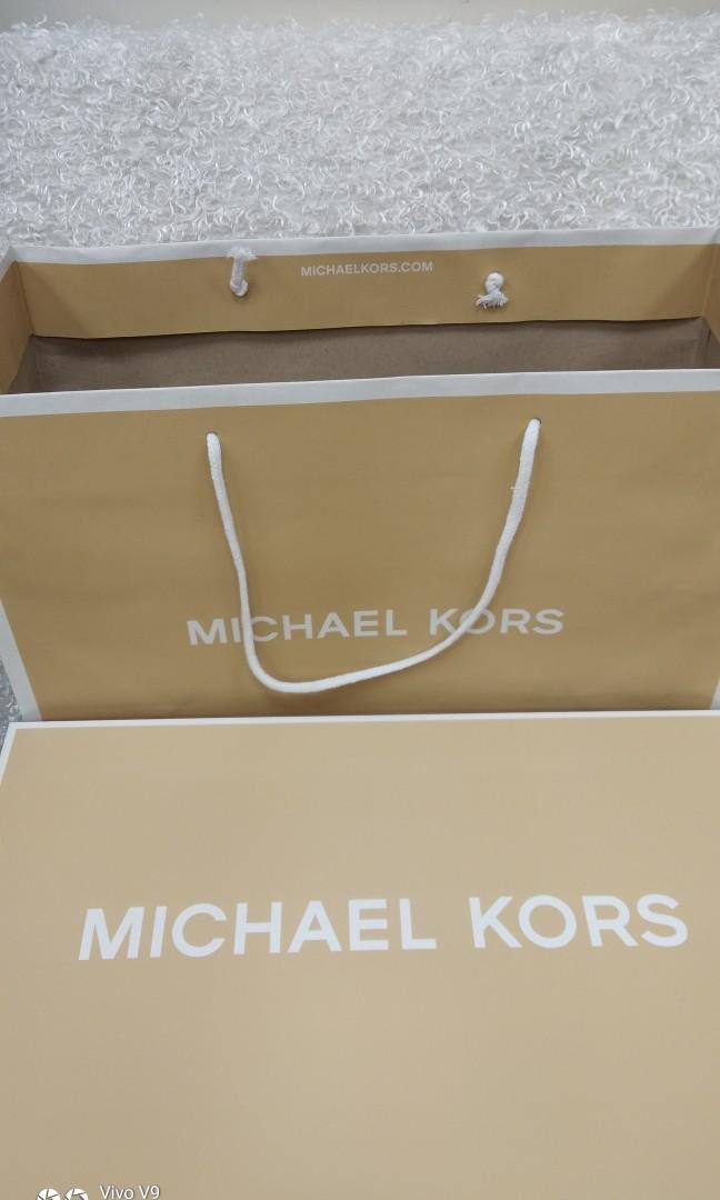 Michael Kors Box and Paperbag, Luxury, Bags & Wallets on Carousell