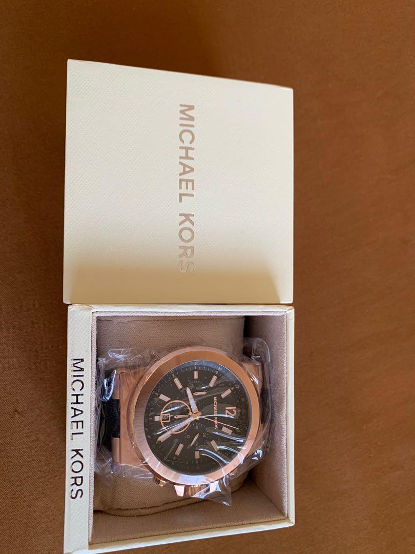 Michael kors dylan discount watch rose gold