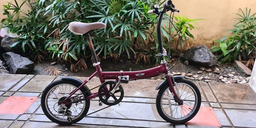 mini cooper folding bike