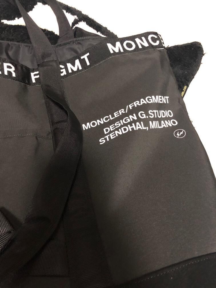 Moncler x Fragment Tote Bag, Men's Fashion, Bags & Wallets, Sling Bags on Carousell