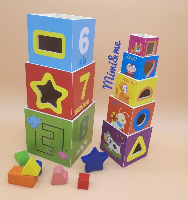 stacking blocks