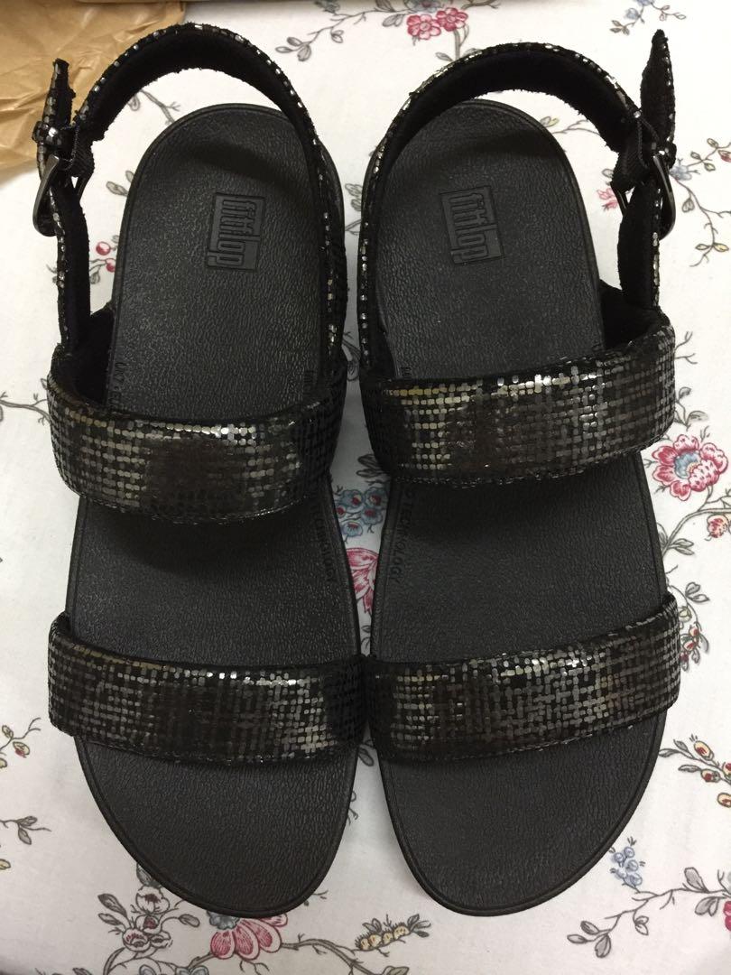 Fitflop lottie chain shop print slide