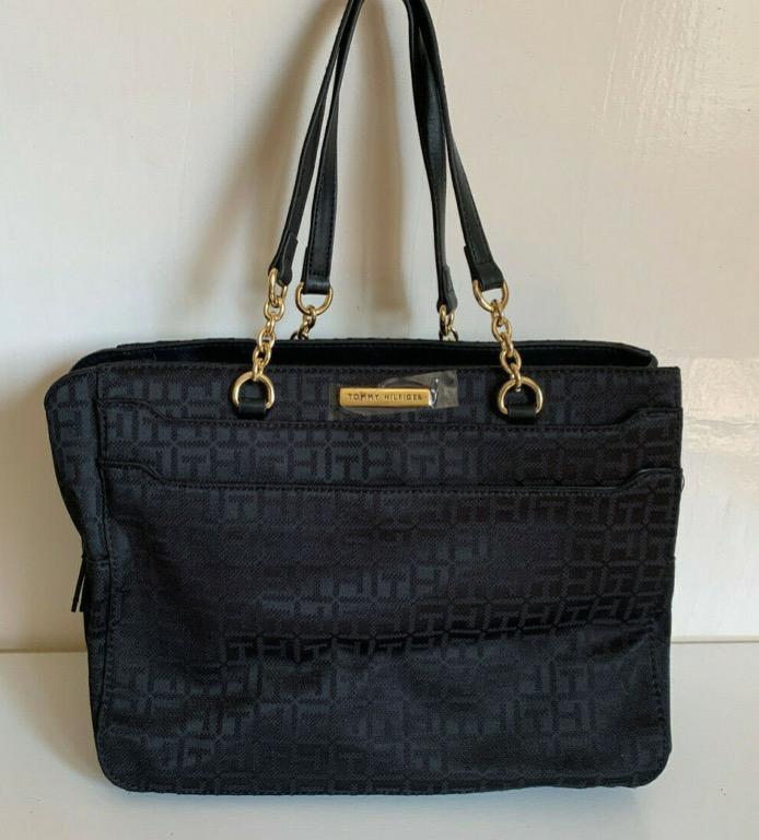 Tommy hilfiger chain cheap tote bag