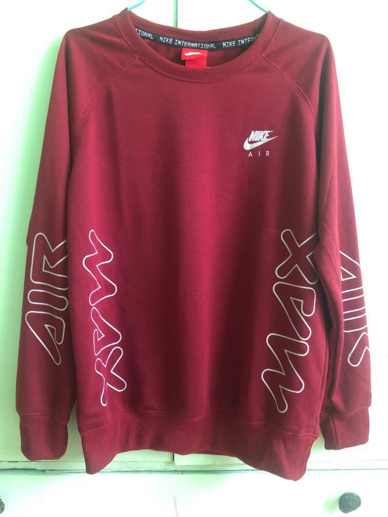 nike air max sweater