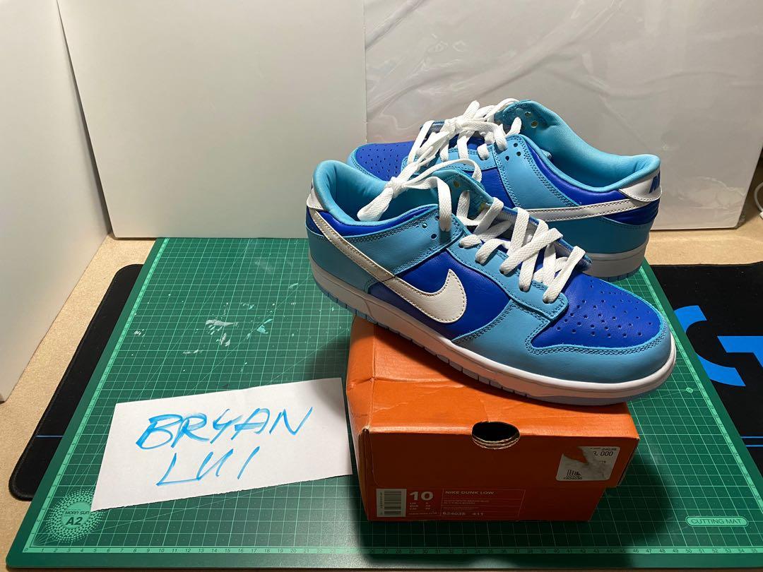 Nike Dunk Low - Argon 2001, 男裝, 鞋, 波鞋- Carousell