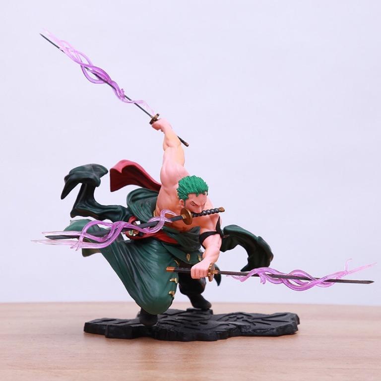 One Piece Zoro Three Thousand World With Special Effect Scene Boxed Action Figures 海贼王三千世界索隆 刀的霸气特效 Toys Games Action Figures Collectibles On Carousell