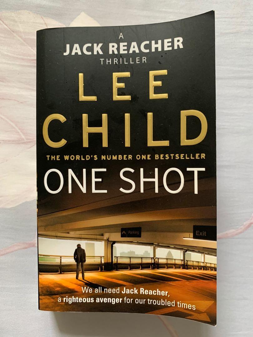 One Shot By Lee Child Books Stationery Fiction On Carousell
