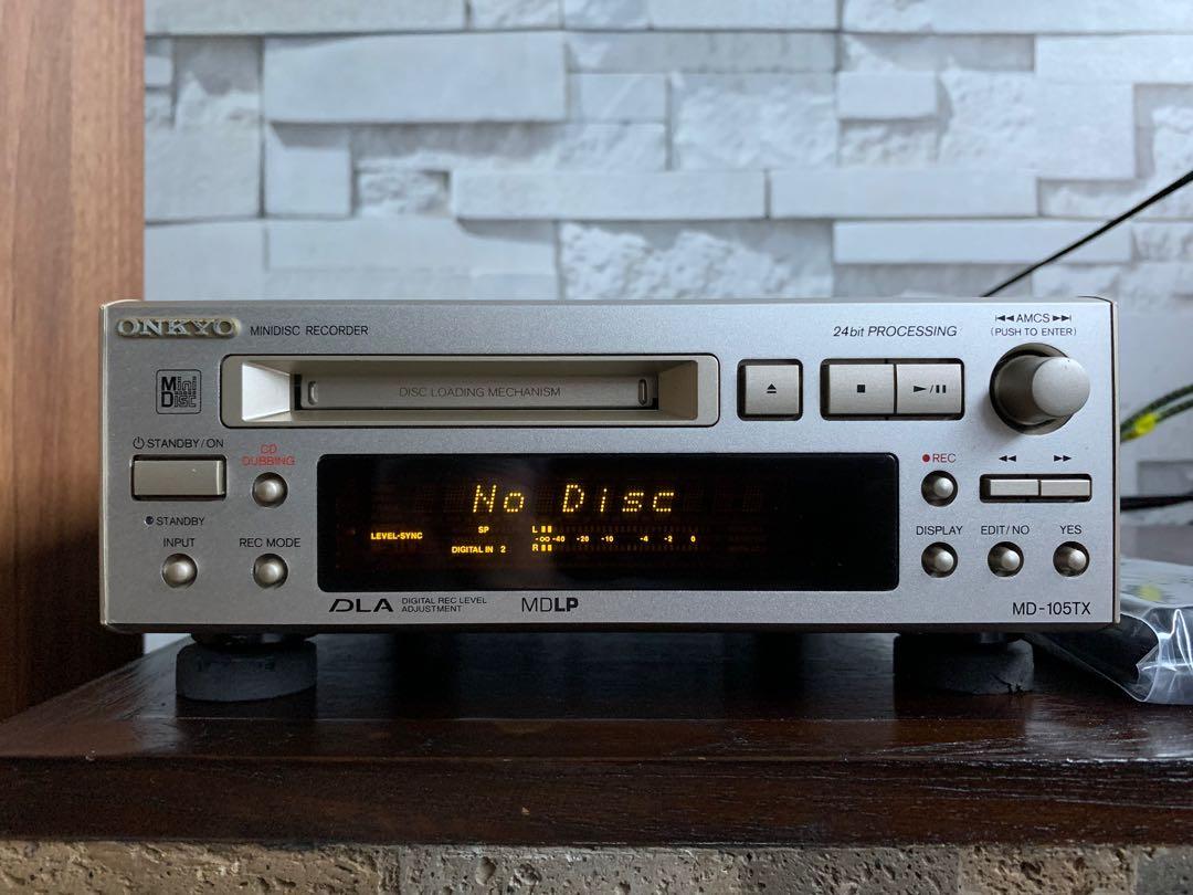 Onkyo MiniDisc Recorder MD105TX, Audio, Other Audio Equipment on Carousell