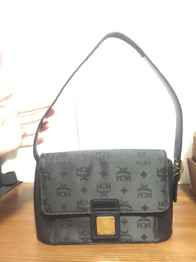 mcm clear tote