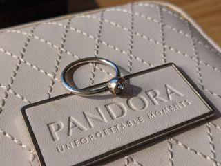 Pandora Petite Circle Ring - Two Toned