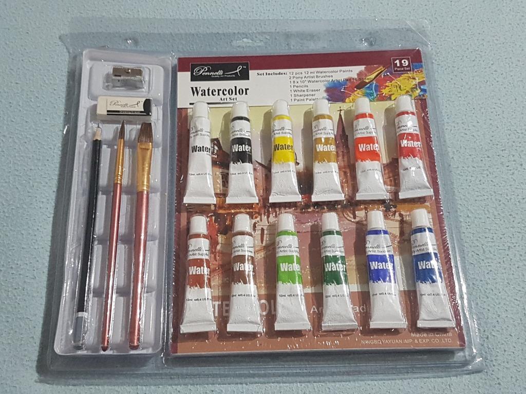 Pennelli Quality Artsit Water Color Paint, Hobbies & Toys, Stationary & Craft, Craft Supplies & Tools On Carousell