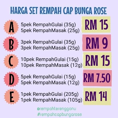 Pes Gulai (Rempah Cap Bunga Rose), Food u0026 Drinks, Instant Food on 