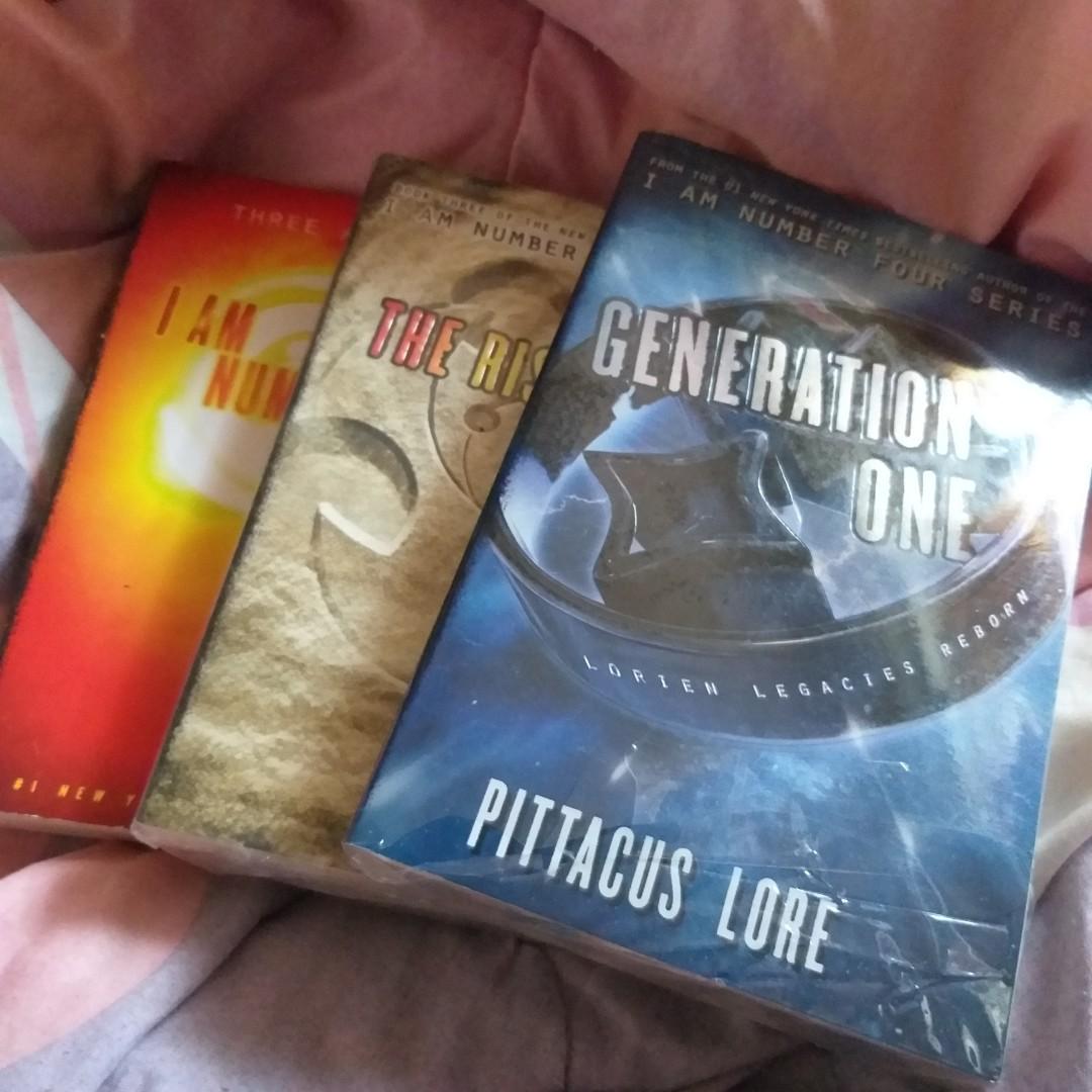 Pittacus Lore I Am Number Four The Rise Of Nine Generation One Books Books On Carousell