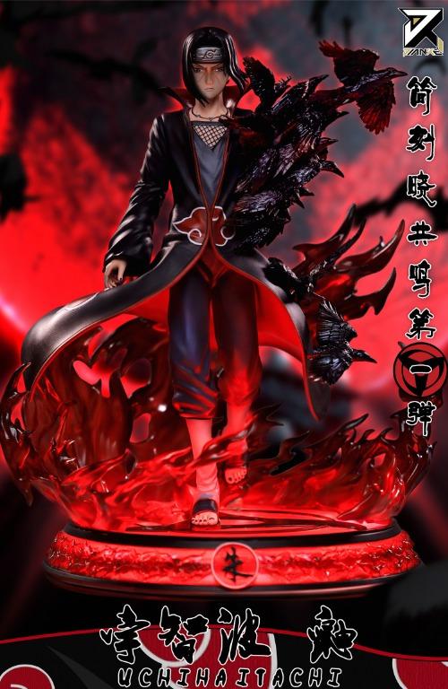 Po Naruto Itachi Uchiha Akatsuki Series 1 Figure Statue Hobbies Toys Toys Games On Carousell