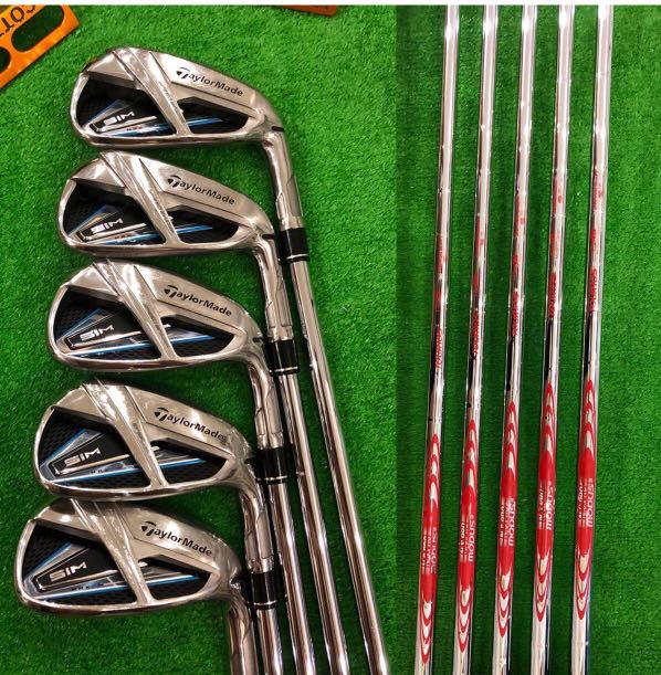 taylormade sim irons used