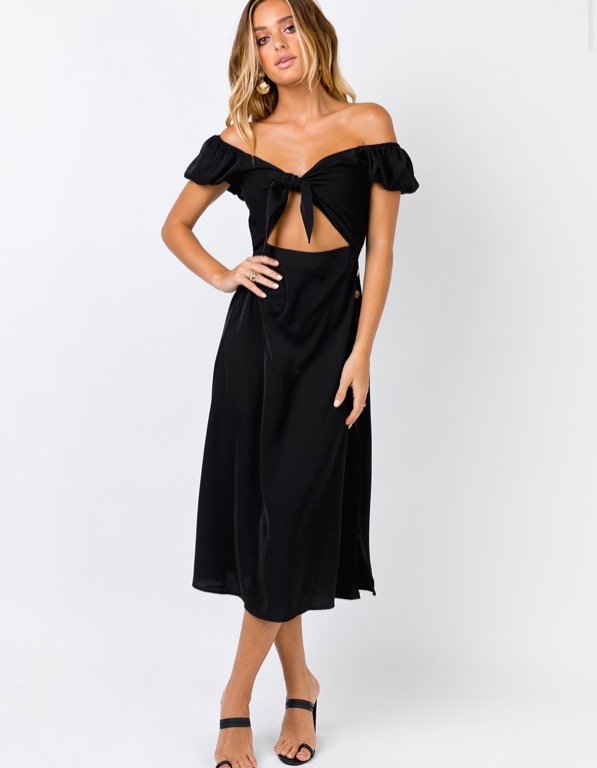 PRINCESS POLLY MIDI DRESS 👑🦋, 女裝, 連身裙 & 套裝, 連身裙 Carousell