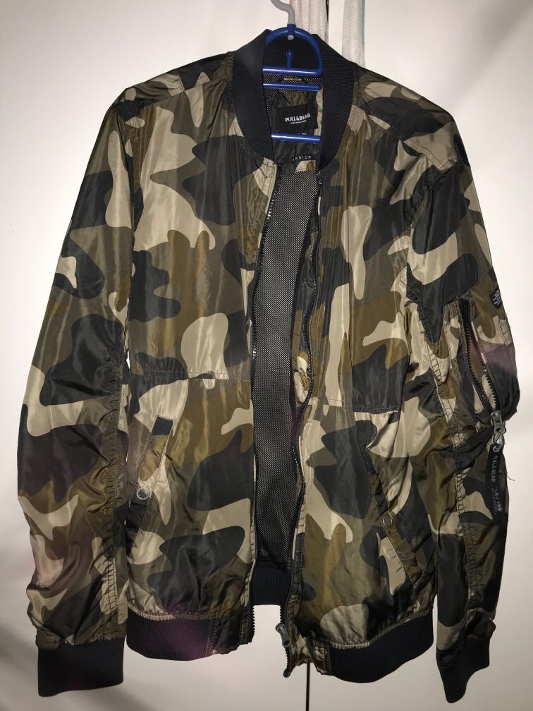 Army jacket top pull and bear