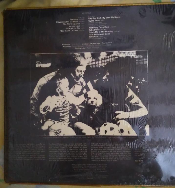 Ray Conniff - Harmony (album) (Category: Vinyls) located in Caloocan City. Submitted by junmadrid (Listing ID 1019800532, Image 2). Description: Long Playing Record Ray Conniff - Harmony (album) Php 700.00 Songs included: Side 1 Harmony Playground In My Mind The Morning After Young Love Live And Let Die How Can I Tell Her Side 2 Say Has Anybody Seen My Sweet Gypsy Rose Yesterday Once More Delta Dawn Touch Me In The Morning Here Today and Gone Tom