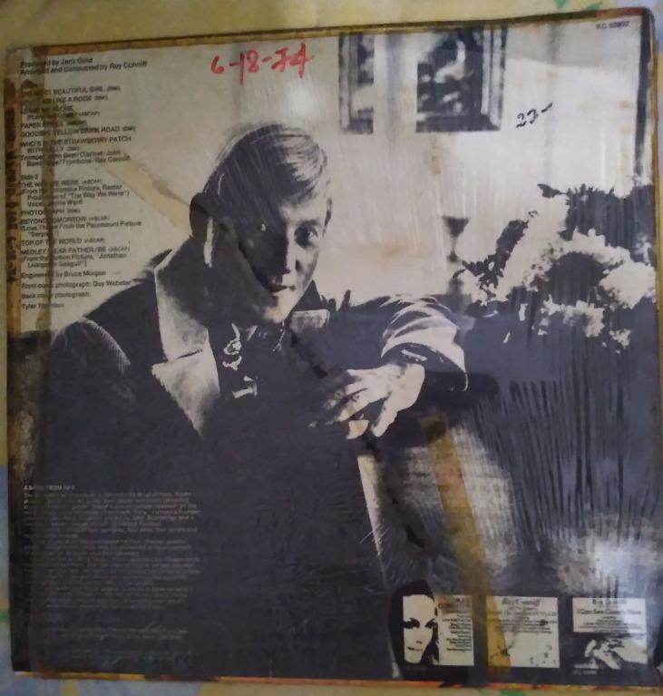 Ray Conniff - The Way We Were (album) (Category: Vinyls) located in Caloocan City. Submitted by junmadrid (Listing ID 1019803102, Image 2). Description: Long Playing Record Ray Conniff - The Way We Were (album) Php 700.00 Songs included: Side 1 The Most Beautiful Girl Loves Me Like A Rock Leave Me Alone Paper Roses Goodbye Yellow Brick Road Who's In The Strawberry Patch With Sally Side 2 The Way We Were Photograph Beyond Tomorrow Top Of World Med