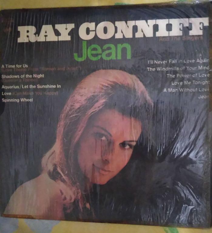 Ray Conniff and The Singers - Jean (album) (Category: Vinyls) located in Caloocan City. Submitted by junmadrid (Listing ID 1019933332, Image 1). Description: Long Playing Record Ray Conniff and The Singers - Jean (album) Php 700.00 Songs included: Side 1 Love Me Tonight A Time For Us Love (Can Make You Happy) The Windmills Of Your Mind Aquarius/Let The Sunshine In Side 2 Jean A Man Without Love I'll Never Fall In Love Again Spinning Wheels The Po