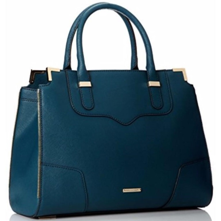 Rebecca Minkoff Amorous Satchel in Petrol Negotiable Women s Fashion Bags Wallets Cross body Bags on Carousell