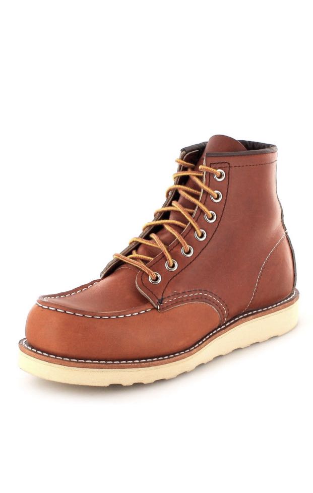 RED WING LEATHER LACE-UP BOOTS, Women's 