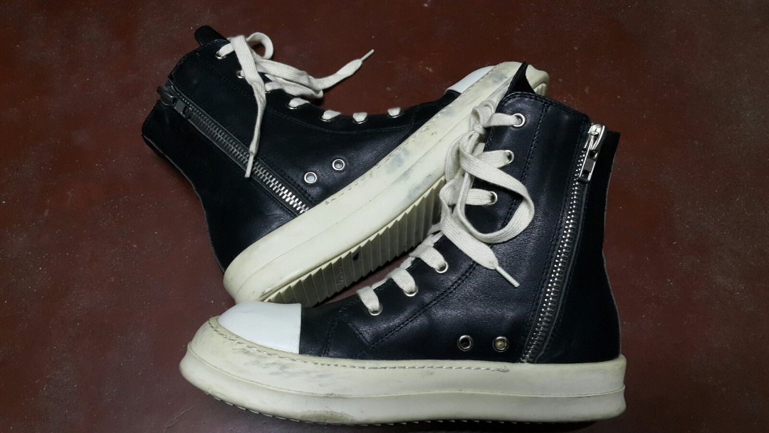 Rick owens hotsell drkshdw ramones sizing